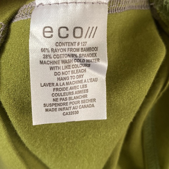 Ladies Long Sleeve Crew Moss Shirt - Picture 6 of 6